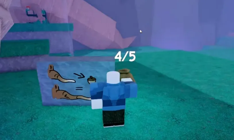 Bioma das Fadas no jogo 99 noites na floresta