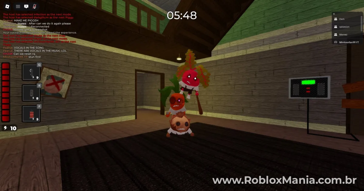 Veja como desbloquear a nova skin dos 3 Veggiteers no Piggy!