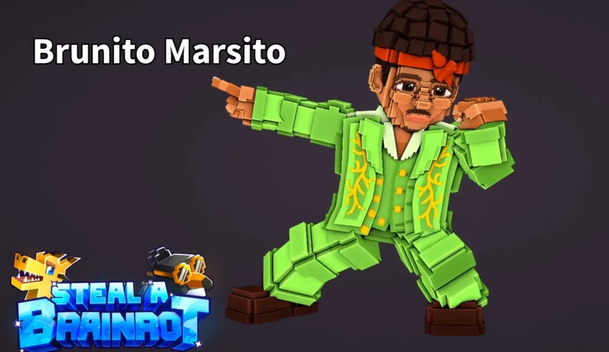 Brainrot do Bruno Mars no jogo Roube um Brainrot do Roblox