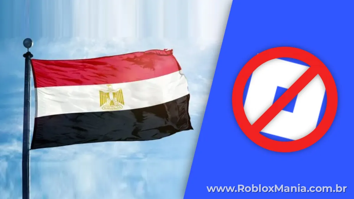 Roblox banido do Egito