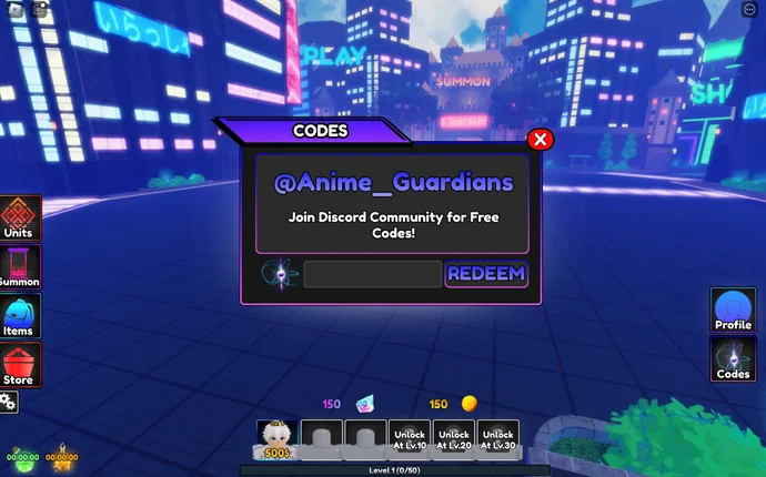 Anime Guardians Codes (C&oacute;digos Roblox)