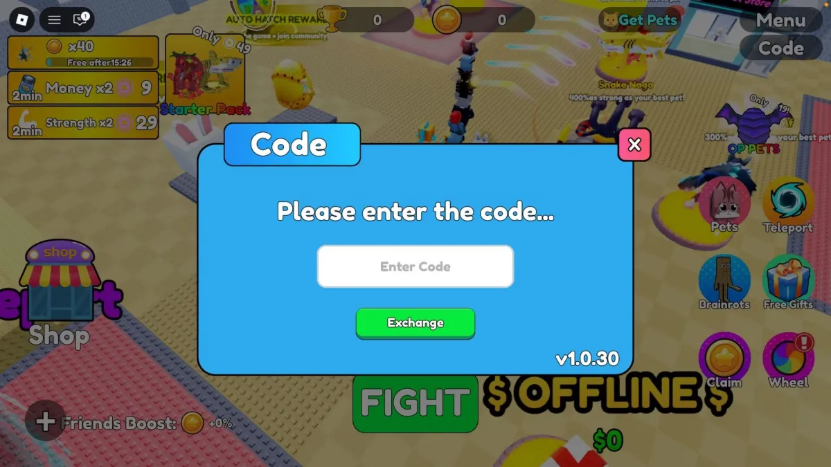 Brainrot Riders: Titan Smash codes