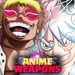 &Iacute;cone oficial do jogo Anime Weapons no Roblox