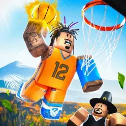 &Iacute;cone oficial do jogo Basketball Legends no Roblox