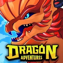 &Iacute;cone oficial do jogo Dragon Adventures no Roblox