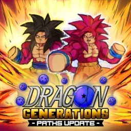 &Iacute;cone oficial do jogo Dragon Generations no Roblox