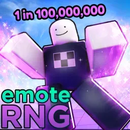 &Iacute;cone oficial do jogo Emote RNG no Roblox