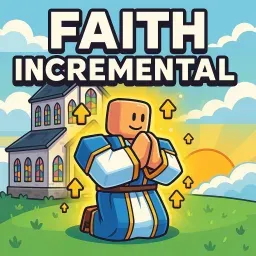&Iacute;cone oficial do jogo Faith Incremental no Roblox