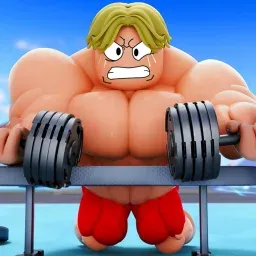 Ícone oficial do jogo Gym Star Simulator no Roblox