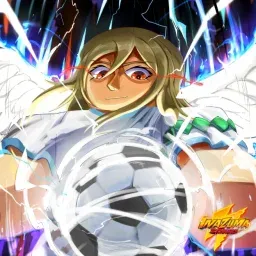 &Iacute;cone oficial do jogo Inazuma Strikers no Roblox