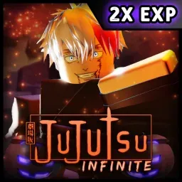 &Iacute;cone oficial do jogo Jujutsu Infinite no Roblox