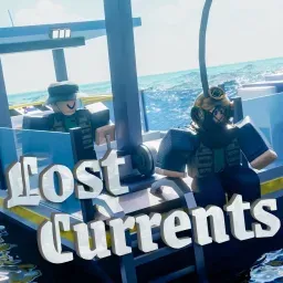 Ícone oficial do jogo Lost Currents no Roblox