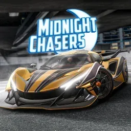&Iacute;cone oficial do jogo Midnight Chasers no Roblox