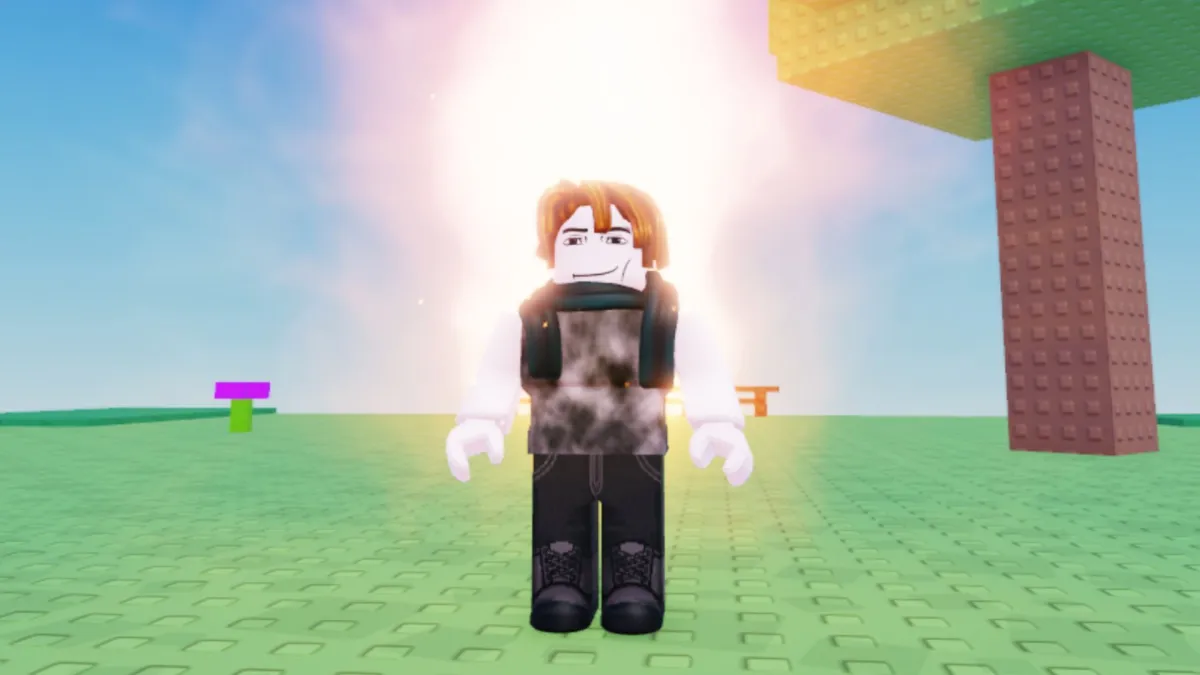 Mapa de inverno no Roblox com decora&ccedil;&atilde;o natalina