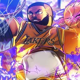 &Iacute;cone oficial do jogo NBA: Heroes no Roblox