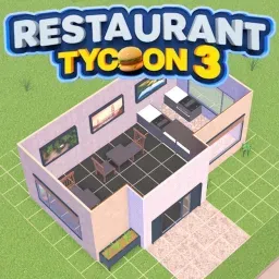 Ícone oficial do jogo Restaurant Tycoon 3 no Roblox