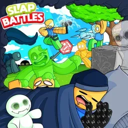 &Iacute;cone oficial do jogo Slap Battles no Roblox