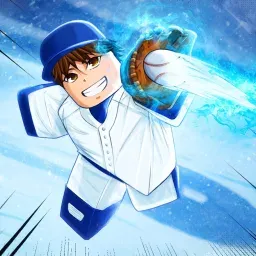 &Iacute;cone oficial do jogo Superstar Baseball no Roblox