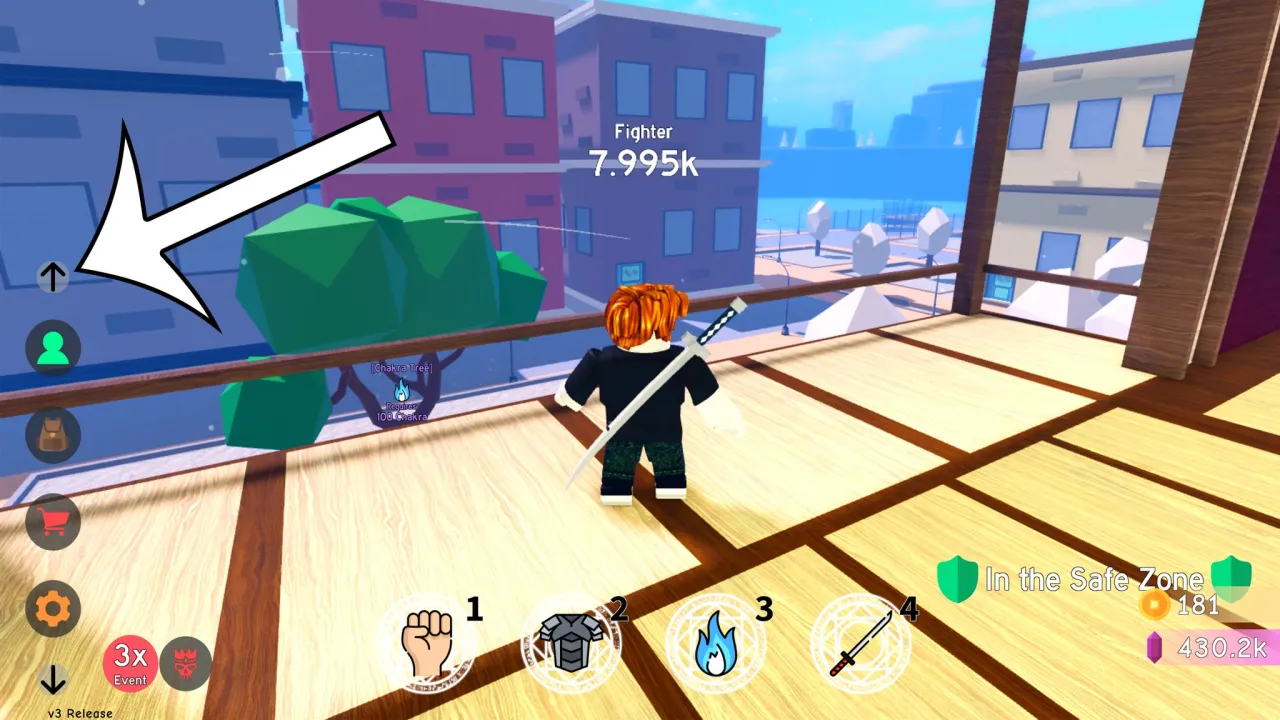 Como resgatar códigos Roblox no Anime Fighting Simulator Endless – passo 1