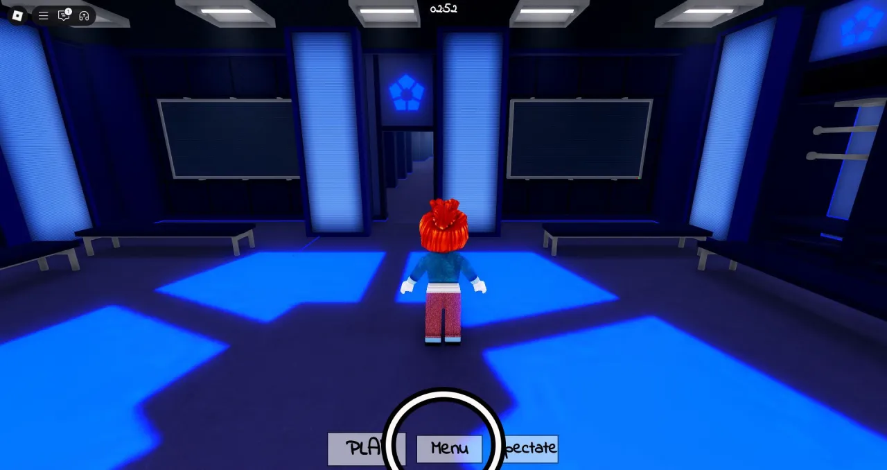 Tela de resgate de códigos Roblox no Azure Latch – passo 2