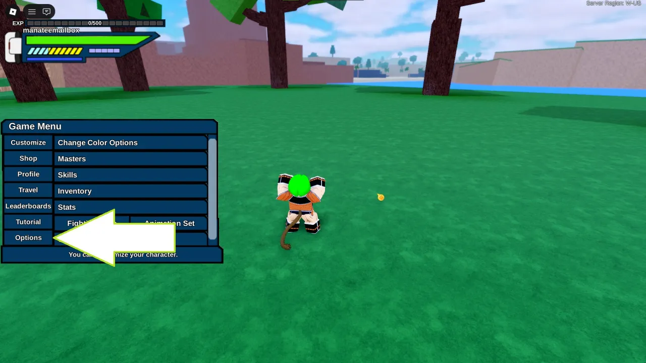 Como resgatar códigos Roblox no Dragon Generations – passo 1