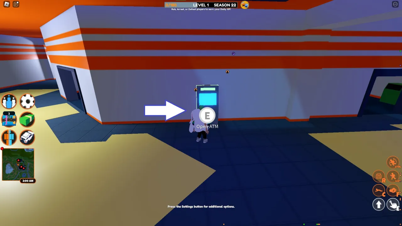 Como resgatar c&oacute;digos Roblox no Jailbreak &ndash; passo 1