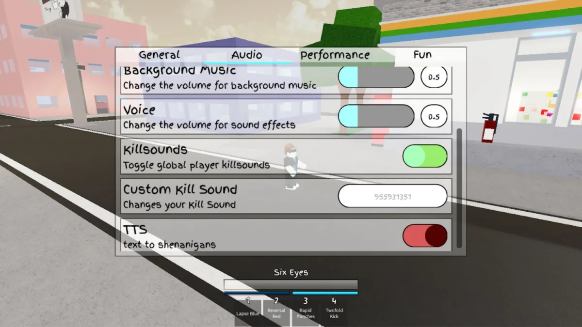 Lista de c&oacute;digos de m&uacute;sicas e sons de tiro em Jujutsu Shenanigans no Roblox