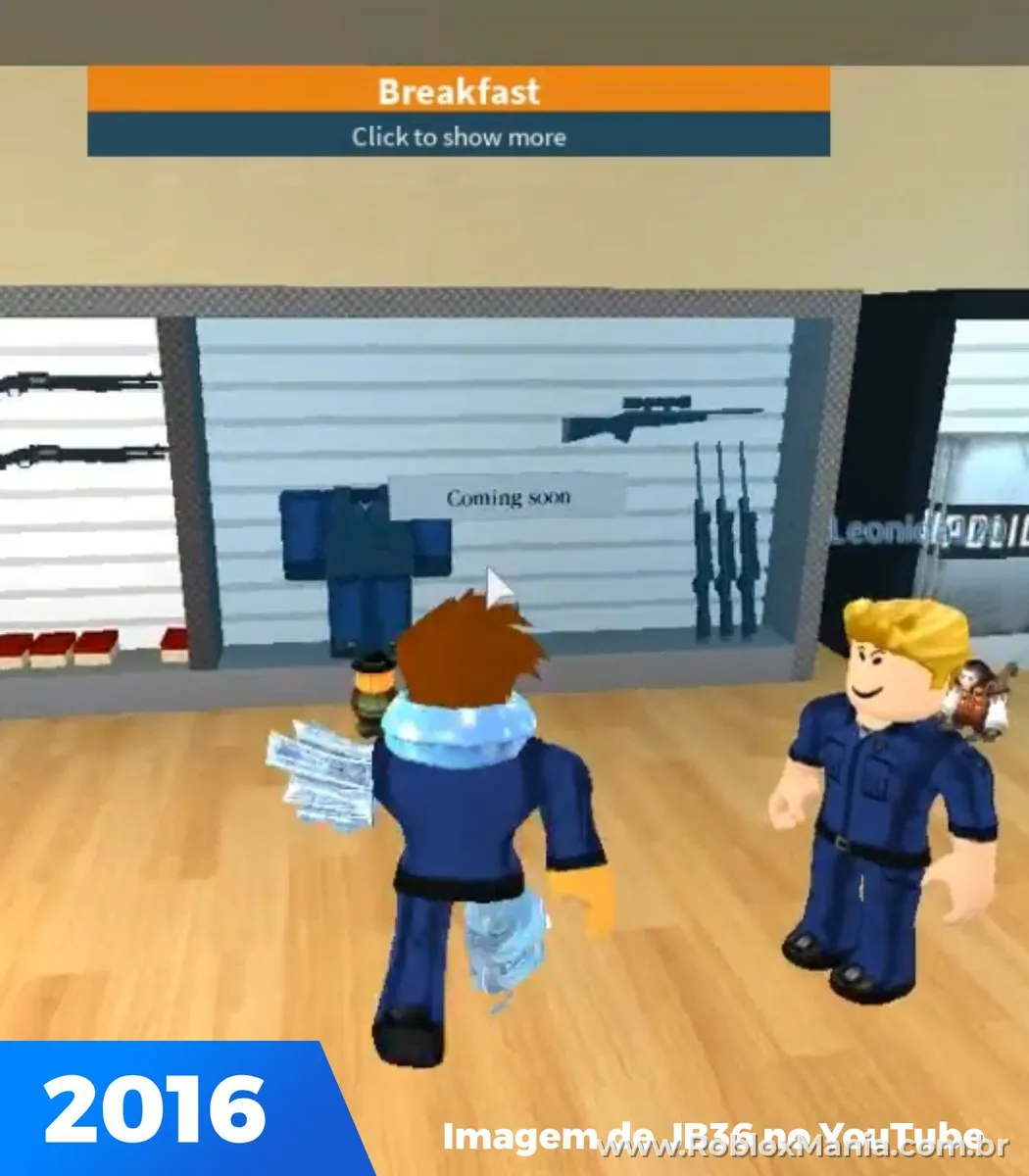 Prison Life no Roblox com sniper liberada via gamepass em 2026