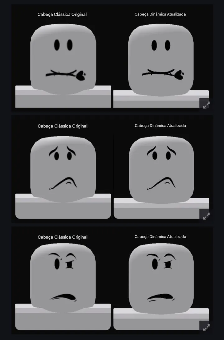 Linha do tempo da remo&ccedil;&atilde;o dos rostos cl&aacute;ssicos no Roblox