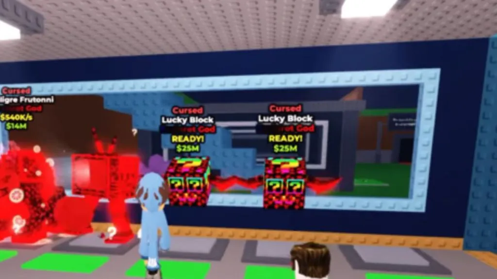 Cursed Secret Lucky Block em Steal a Brainrot no Roblox