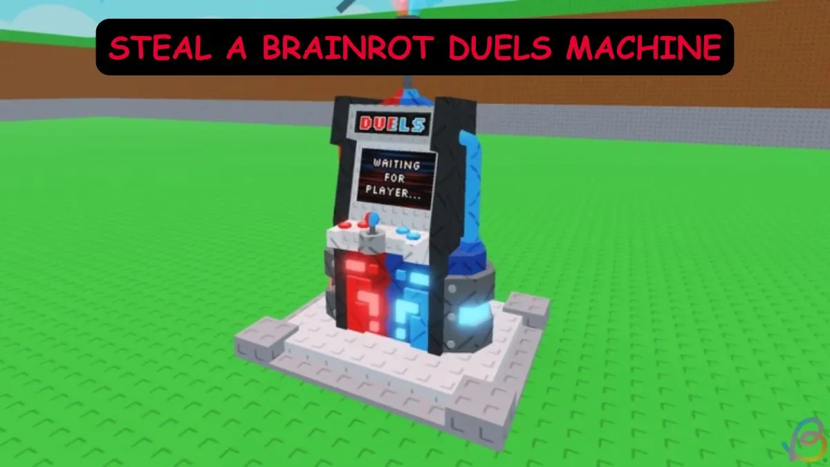M&aacute;quina de Duelos em Steal a Brainrot no Roblox