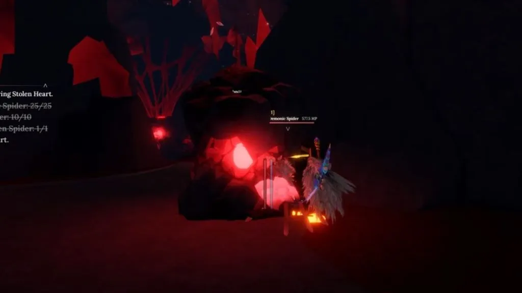 Stolen Heart em The Forge no Roblox