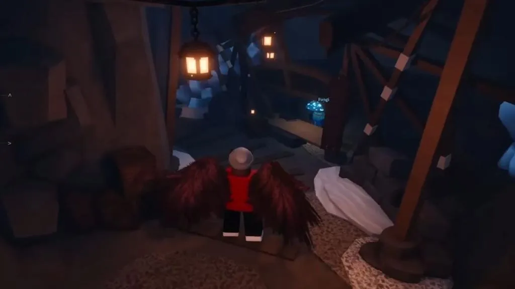 Loja do Fungi em The Forge no Roblox