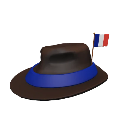 International Fedora - France – item grátis do Roblox