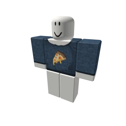 I <3 Pizza Shirt – item grátis do Roblox