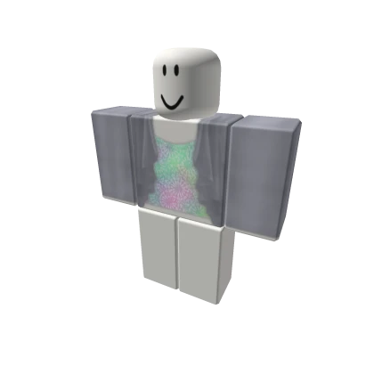 Pastel Starburst Top with Gray Jacket – item grátis do Roblox