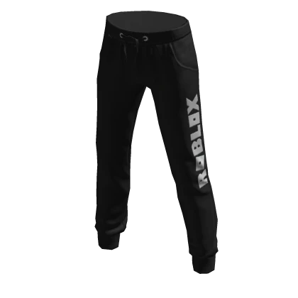 Casual Sweats - Black – item grátis do Roblox