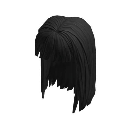 Straight Bangs - Black – item grátis do Roblox
