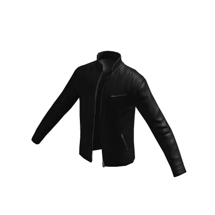 Leather Jacket - Black – item grátis do Roblox