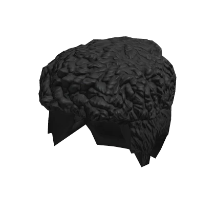 Curly Fade - Black – item grátis do Roblox