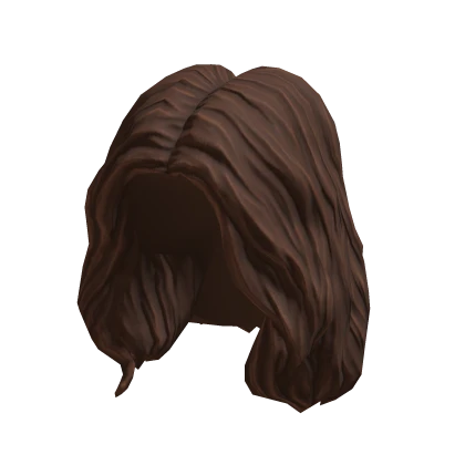 Wavy Middle Part - Brown – item grátis do Roblox