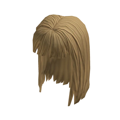 Straight Bangs - Blonde – item grátis do Roblox