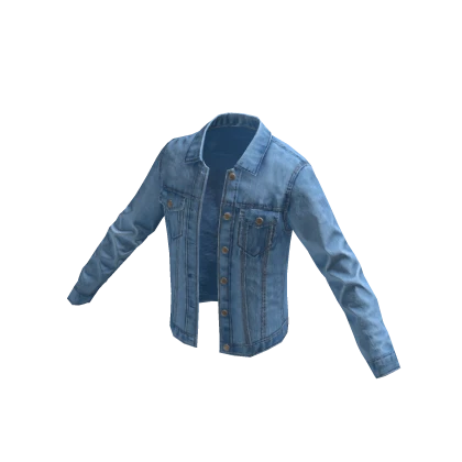 Denim Jacket - Light Wash – item grátis do Roblox