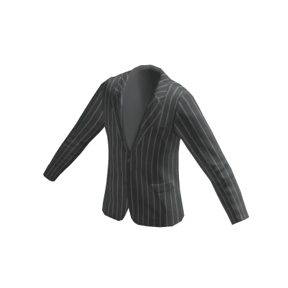 Business Coat - Striped Gray – item grátis do Roblox