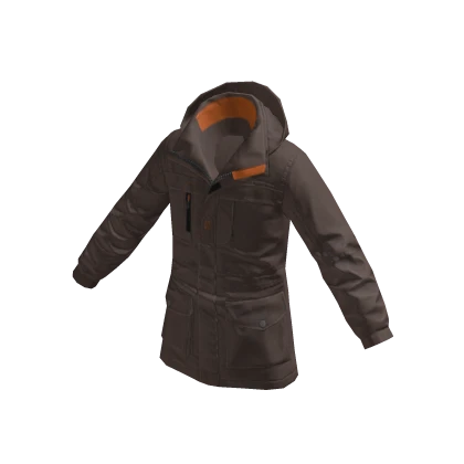 Parka - Brown – item grátis do Roblox
