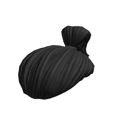 Top Knot - Black – item grátis do Roblox