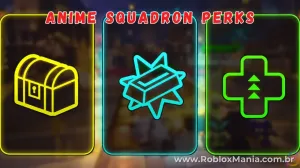 Notícias sobre Guia Completo de Perks em Anime Squadron para Roblox