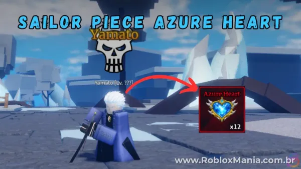 Como Conseguir e Usar o Azure Heart em Sailor Piece