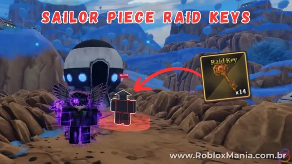 Como Conseguir Raid Keys em Sailor Piece no Roblox