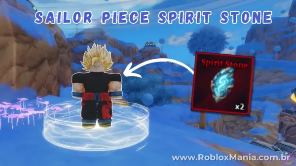 Como conseguir Spirit Stones em Sailor Piece para a quest Goku